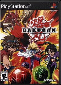 Bakugan Battle Brawlers Playstation 2 US box art